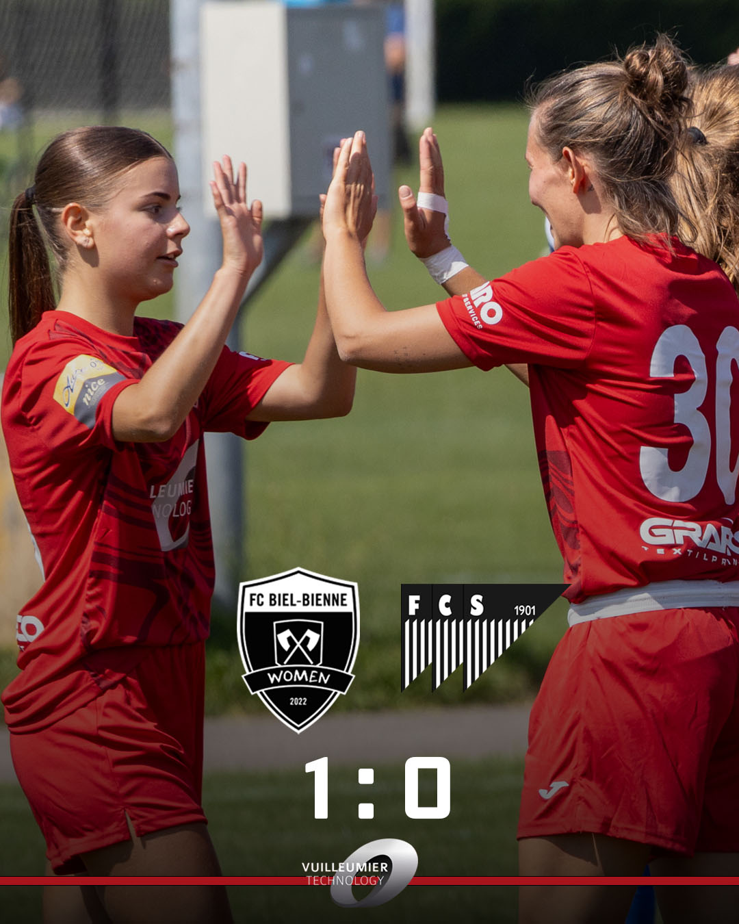 Matchbericht AXA Women&#039;s Cup - FC Biel-Bienne Women vs FC Solothurn