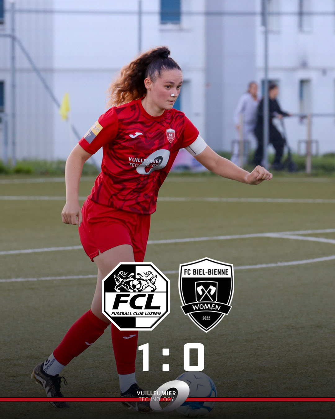 Matchbericht FC Luzern vs FC Biel-Bienne Women 13.09.2025