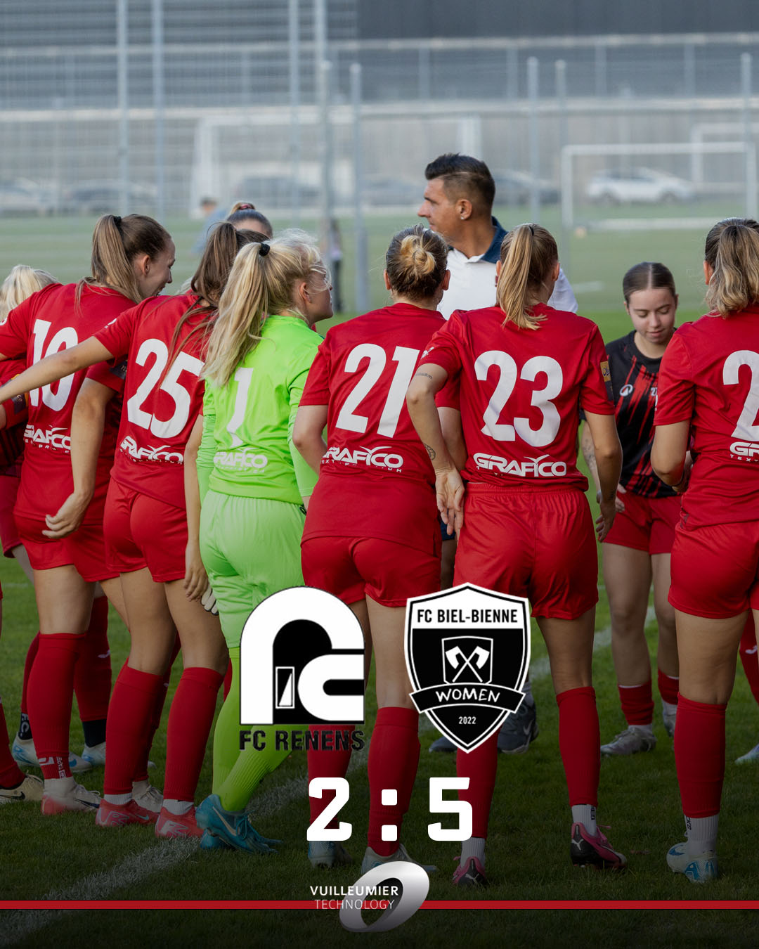 Compte rendu du match FC Renens vs FC Biel-Bienne Women