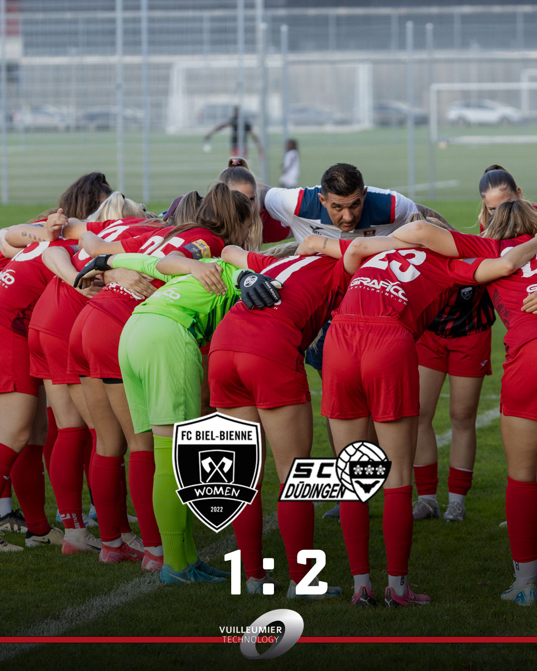 Compte rendu du match FC Biel-Bienne Women vs SC Düdingen