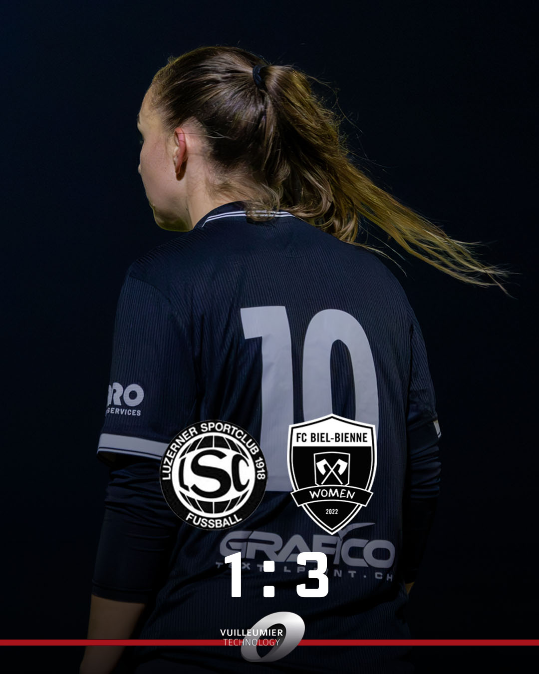 Compte rendu du match Luzerner SC vs FC Biel-Bienne Women - 1.11.2025