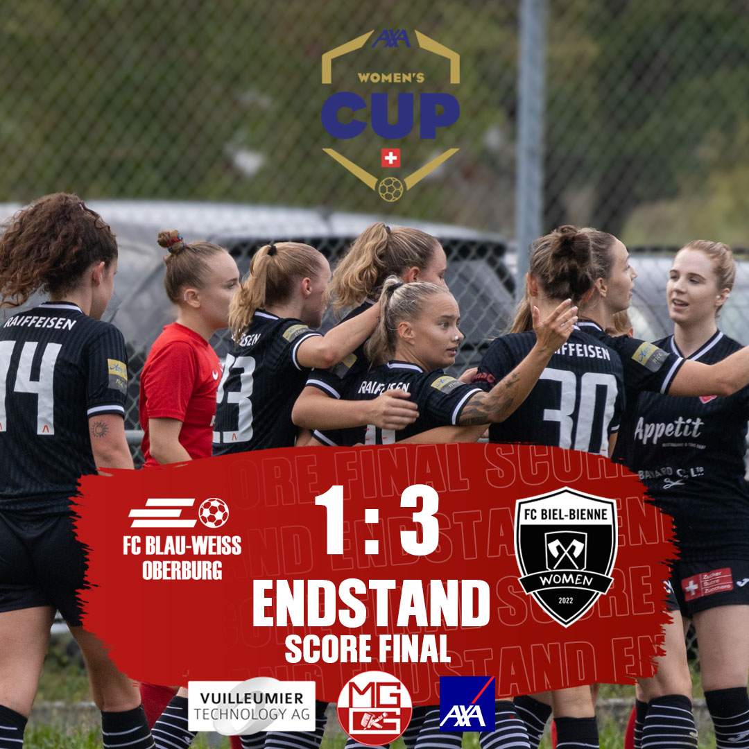 AXA Women&#039;s CUP - FC Blau-Weiss Oberburg vs FC Biel-Bienne Women - 07.09.2024
