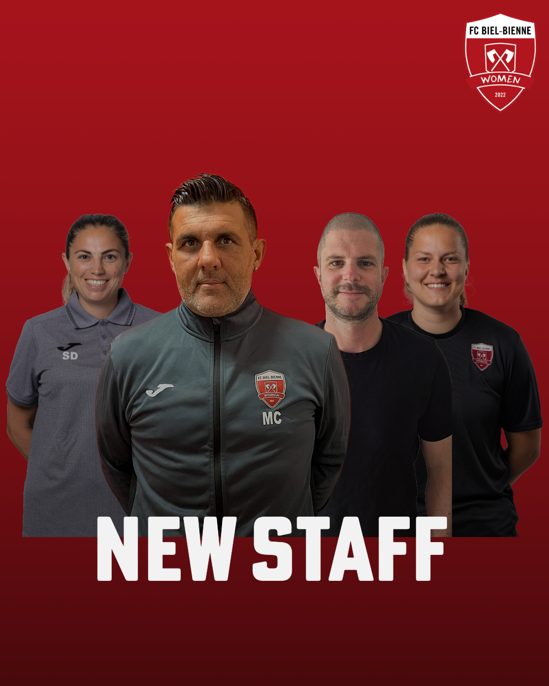 Neuer Staff für das Fanionteam des FC Biel-Bienne Women